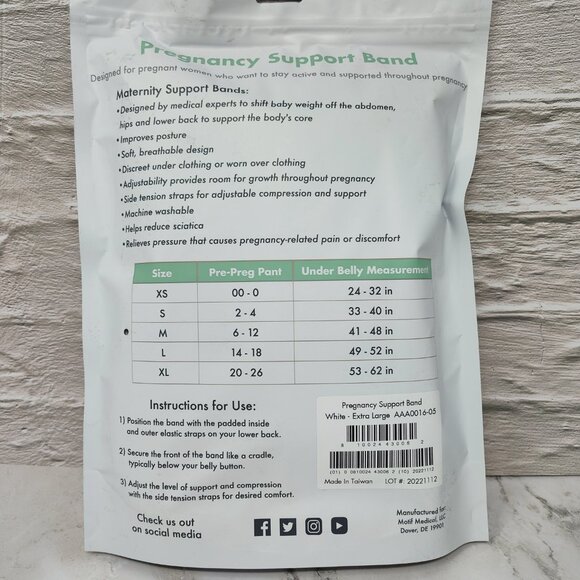 Motif Pregnancy Support Band - Never Opened, Never Used - Picture 2 of 2